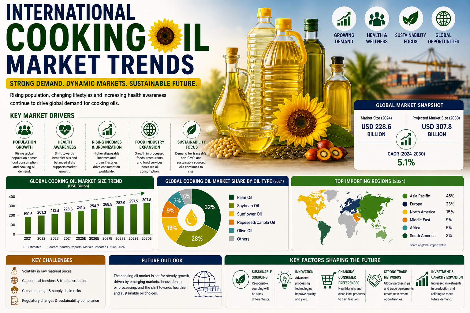 International Cooking Oil Market Trends