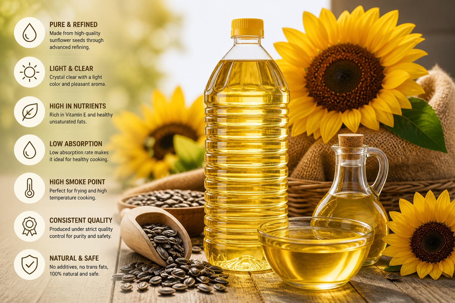 What Makes Premium Sunflower Oil High Quality?
