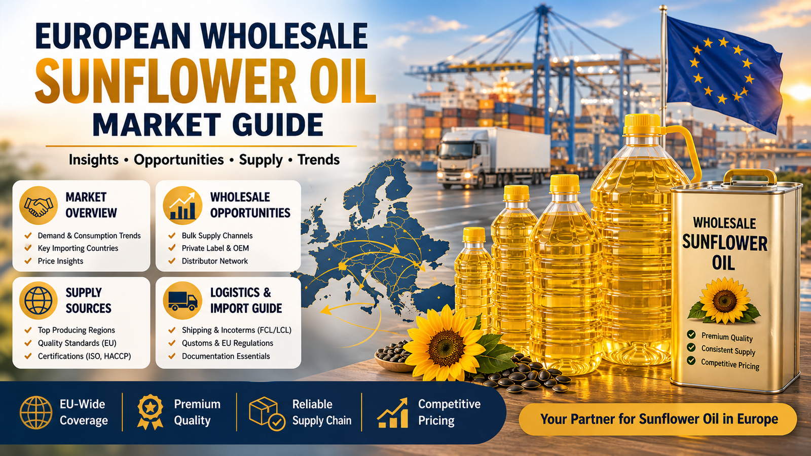 European Wholesale Sunflower Oil Market Guide