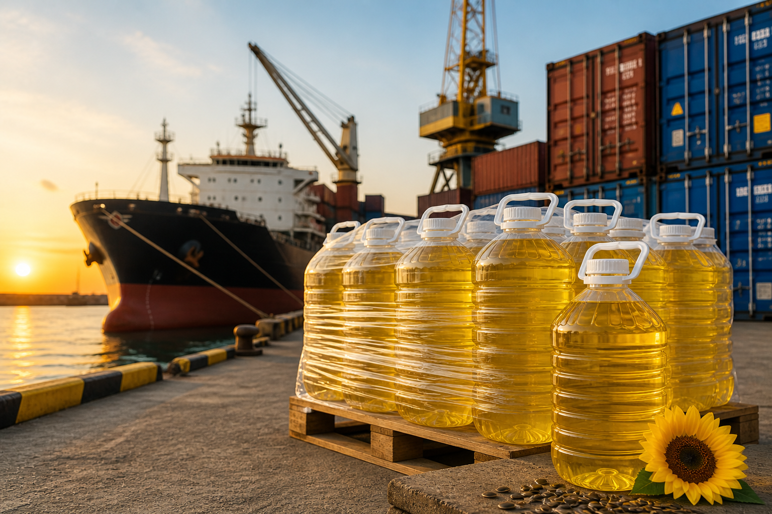 Bulk Sunflower Oil Shipping Guide