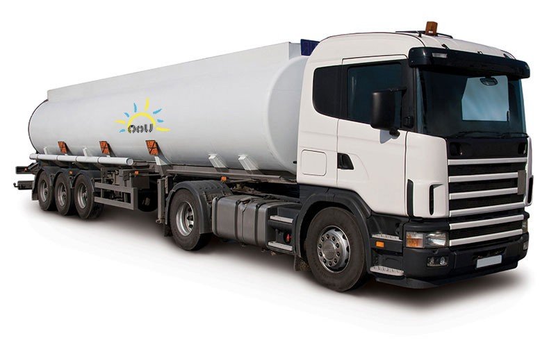 Road tanker transport for crude sunflower oil wholesale supply